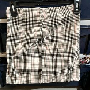 Plaid skirt